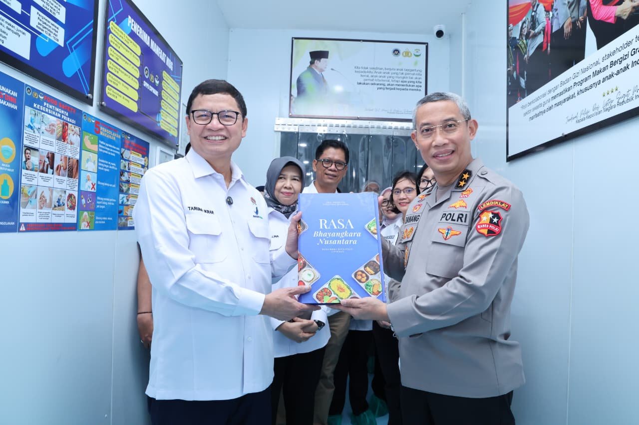 BPOM Apresiasi Standar Keamanan Pangan SPPG Polri, Makanan Diuji Setara Hidangan VIP